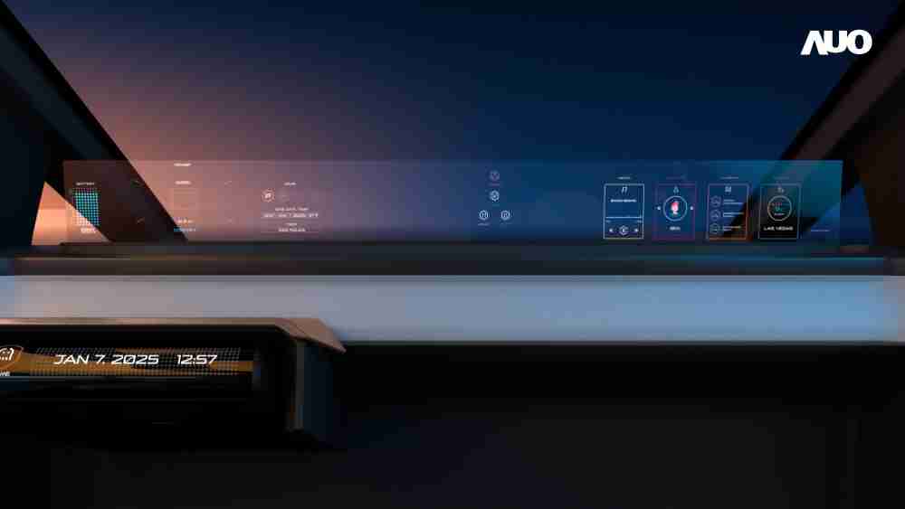 彩神vll无界透明显示接口(Horizon Image Glass)透过车运算方案整合仪表板、、、中控台及副驾显示器，，，，一体式全景呈现，，提供乘用者清晰的前方视野、、、、行车必要信息与娱乐功能